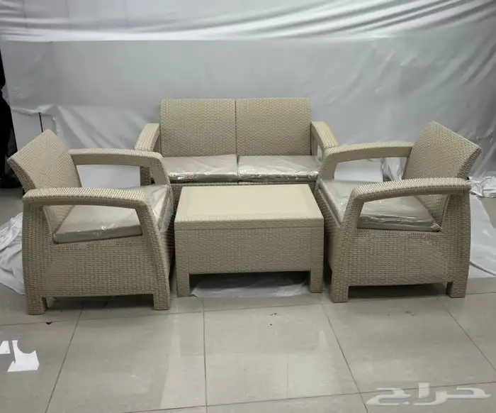 جلسات خيزران مخفض خارجية 7