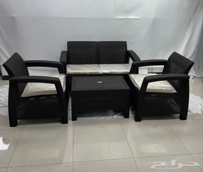 جلسات خيزران مخفض خارجية 8