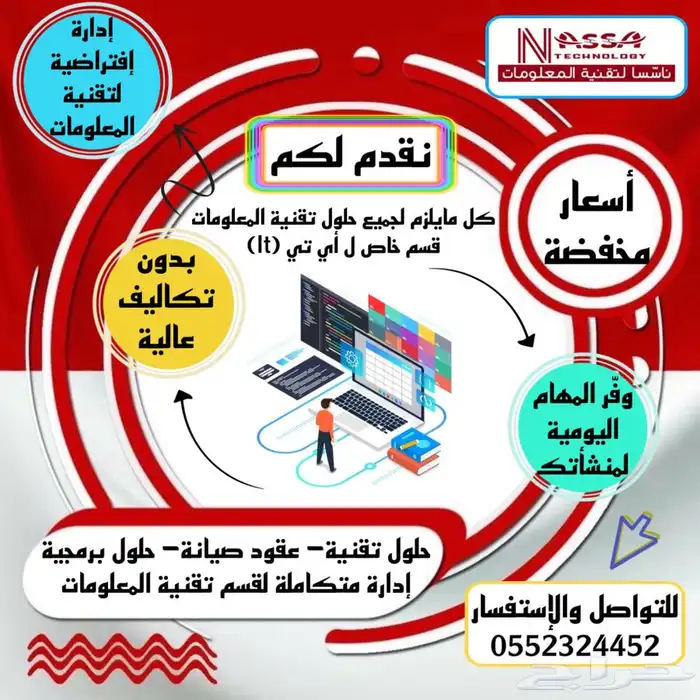قسم إفتراضي كامل ل إدارة تقنية المعلومات لمهامك اليومية 0