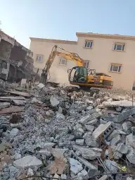 هدم مباني وترحيل الانقاض مخلفات البناء وحفر الاراضي ودفان 1