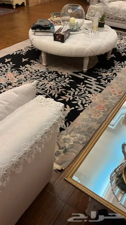 سجاده من الرقيب لا يوجد عيوب كبيره صوف مع حرير 3