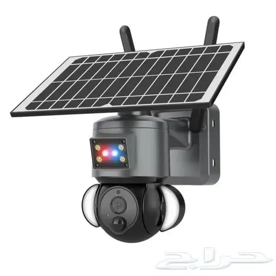 كاميرا الطاقة الشمسية بعدستين متحركة وثابتة 2