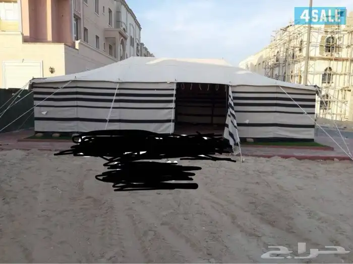 خيام وبيوت الشعر الابيض والاسود والمشبات 7