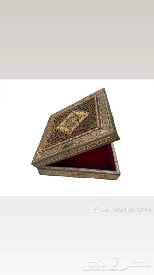 صناديق خشب صنعت با ايادي دمشقية تصلح للهدايا 3