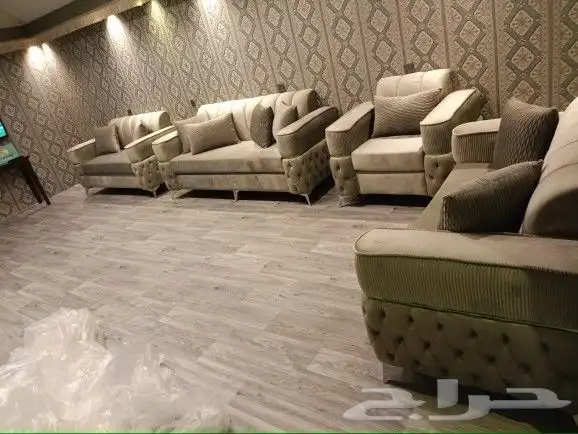 طقم كنب جاهز 5 قطع الدفع عند الاستلام 2