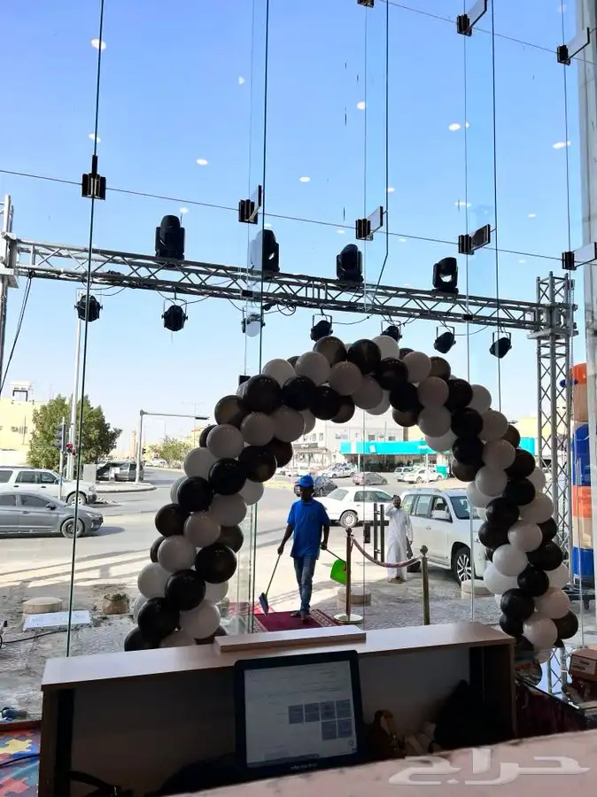 تراس. سيتي كلر. بيمات. بارلد. مسرح. شاشات. ليازر. افتتاحات. 6