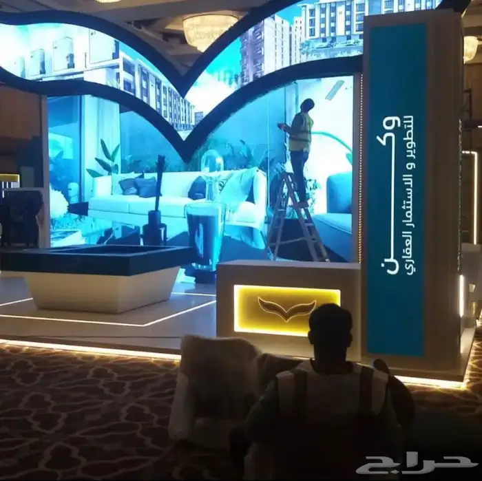 متوفر تأجير شاشات للمعارض والمؤتمرات LED P2 P3 screen rental 1