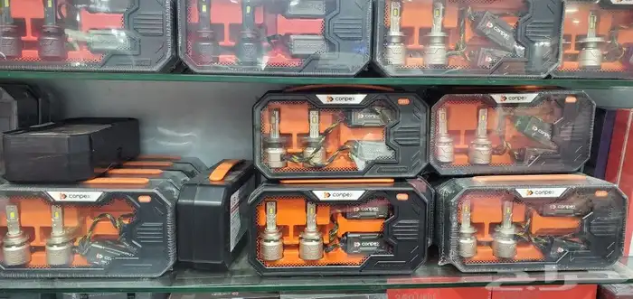 يوجد لدينا انوار لد وأنوار زنون بجميع انواعها وعدسات وتلميع 0