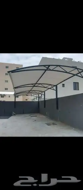 مظلات سواتر جلسات مواقف سيارات هناجر مستودعات 1