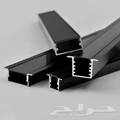 Profile aluminum led black housing 2