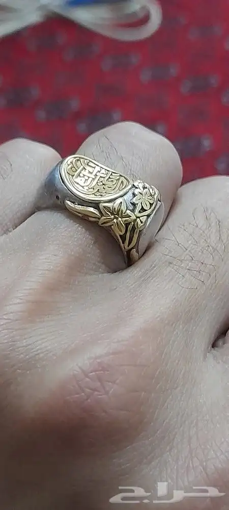 ماشاءالله تبارك الله خاتم فضه ثقيل قديم تواصل خاص فقط 2