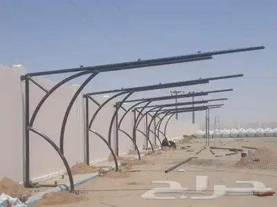 مظلات سواتر جلسات مواقف سيارات هناجر مستودعات 13