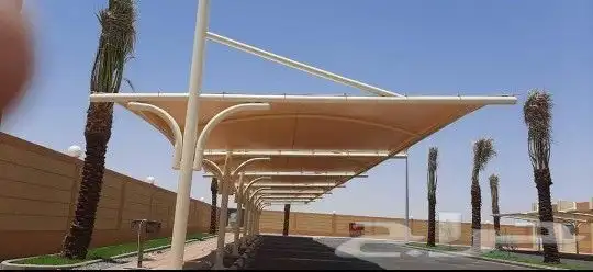 مظلات سواتر جلسات مواقف سيارات هناجر مستودعات 16