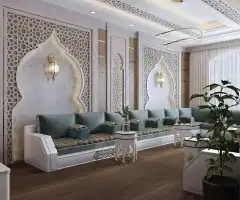 ديكورت دخاليه وحفر مغربي وجميع الجبسيات والحفر السلامي 0