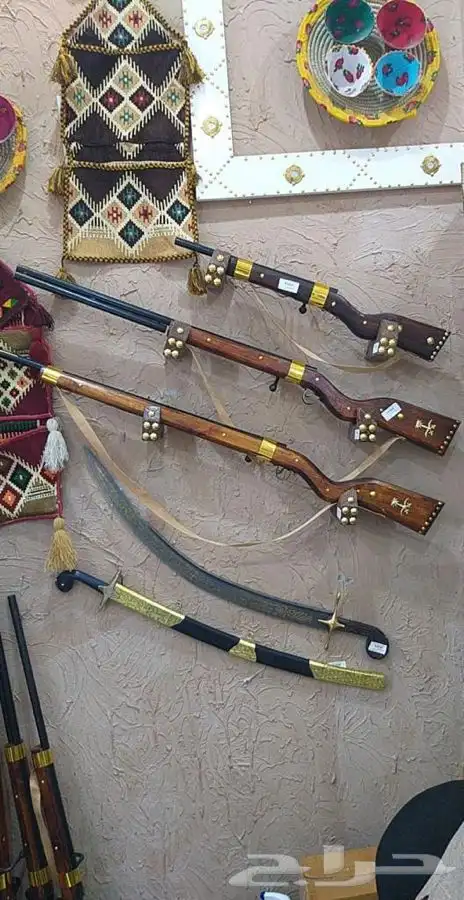 بنادق للزينة 3