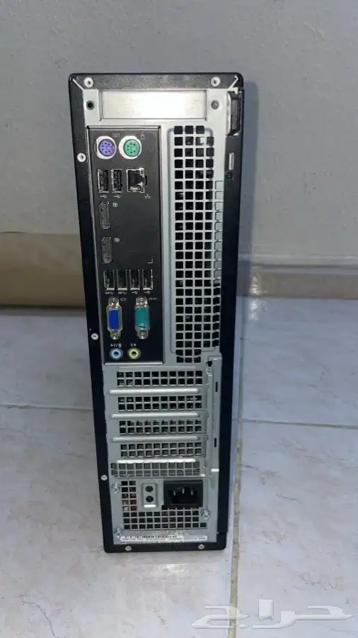 كمبيوتر مكتبي ديل I7 سريع مع ssdمع 8رام كامل الاغراض 7