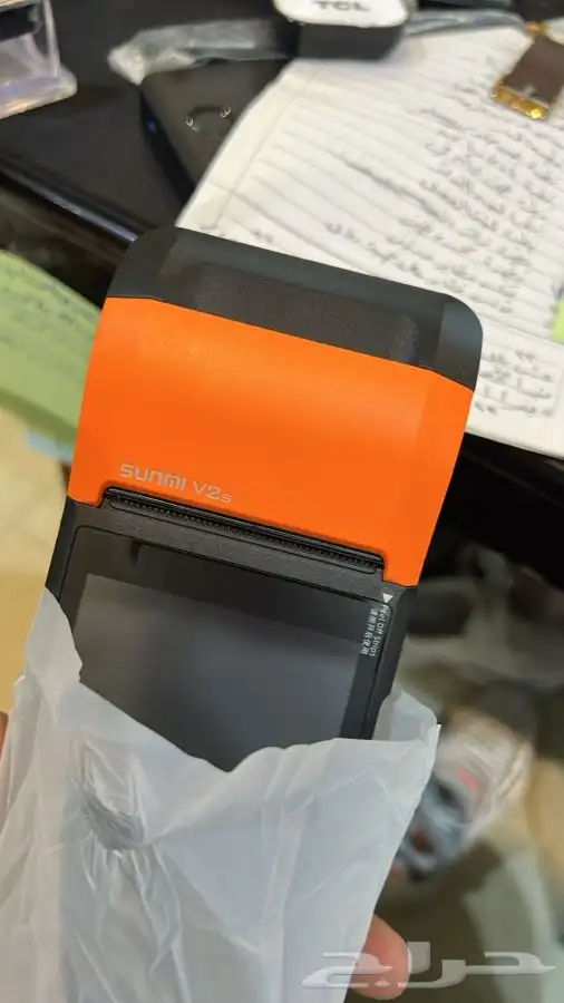 كاشير لمس عادي ايباد ومحمول متوفر مستخدم وجديد بضمان 15