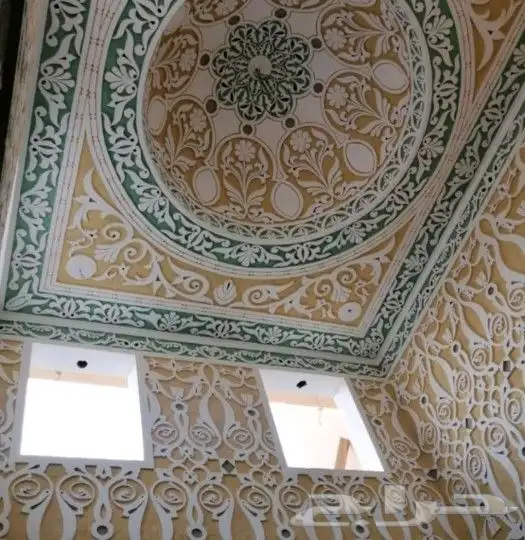 ديكورت دخاليه وحفر مغربي وجميع الجبسيات والحفر السلامي 17