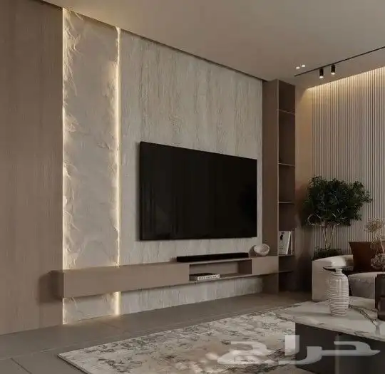 ديكورات خلفيات تلفزيون 2