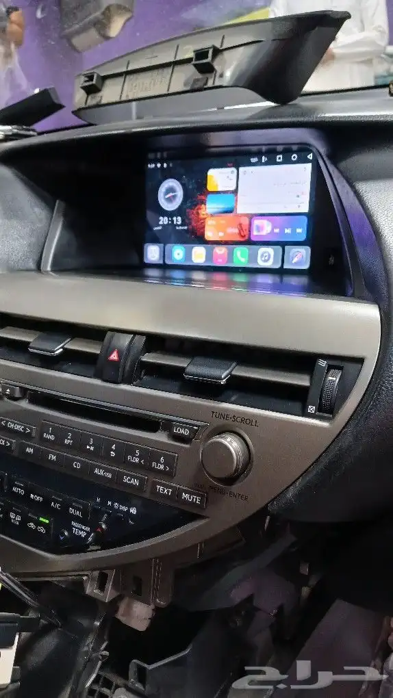 شاشه لكزز Rx350 7