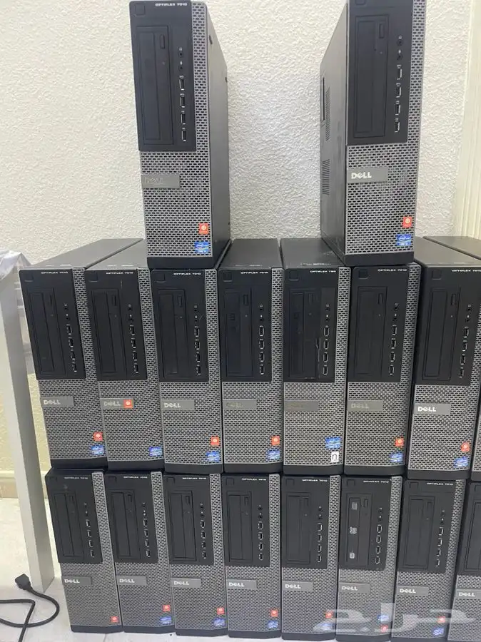 كمبيوتر ديل i7 سريع مع شاشة وكامل الاغراض ويندوز 10 15