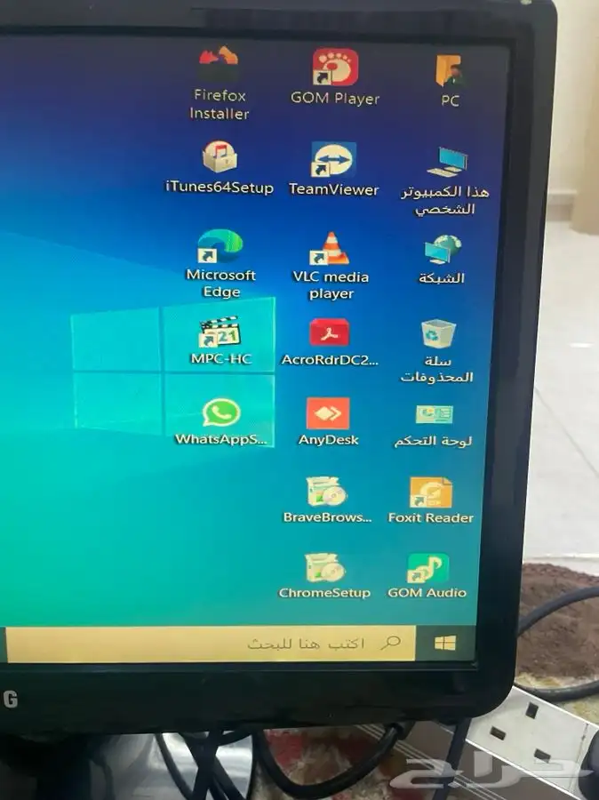 كمبيوتر ديل i7 سريع مع شاشة وكامل الاغراض ويندوز 10 6