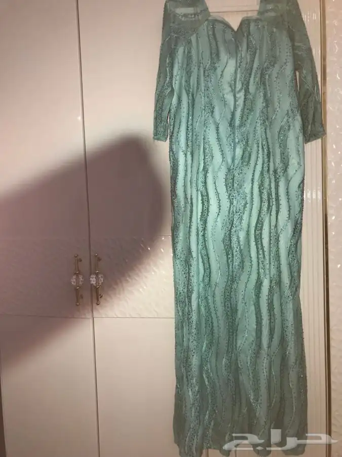 فستان قطيفة جديد فساتين عيد ملابس نسائية اطقم 5