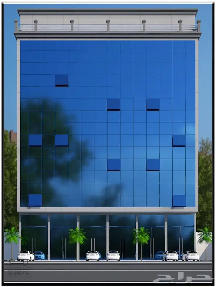 تصميم واجهات كلادينج 55