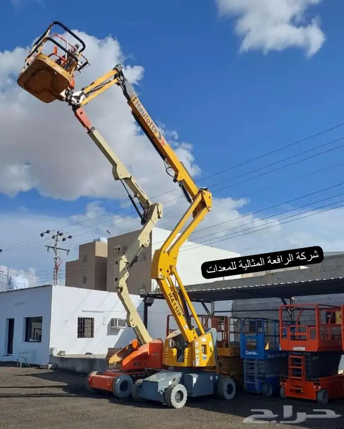 سيزرلفت ومان لفت للأجار في جده scissorlift manlift 2