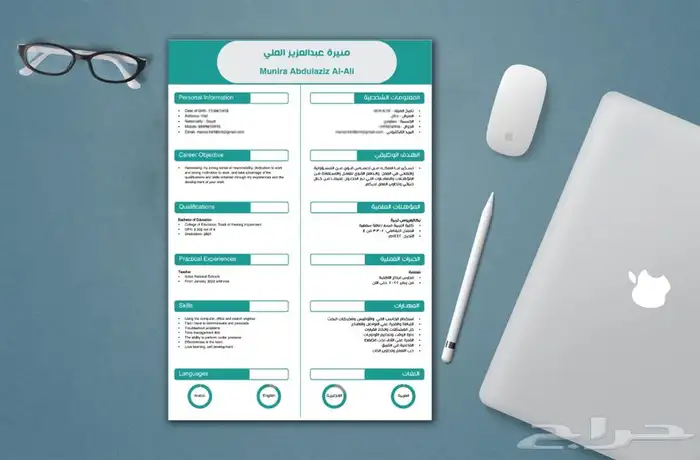 سيرة ذاتية احترافية 11
