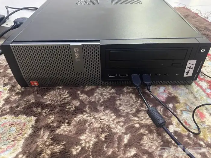 كمبيوتر ديل i7 سريع مع شاشة وكامل الاغراض ويندوز 10 4