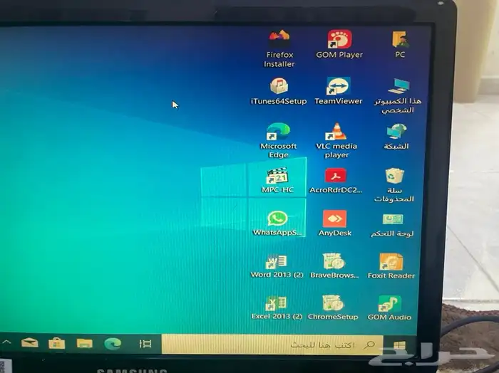 كمبيوتر ديل i7 سريع مع شاشة وكامل الاغراض ويندوز 10 8