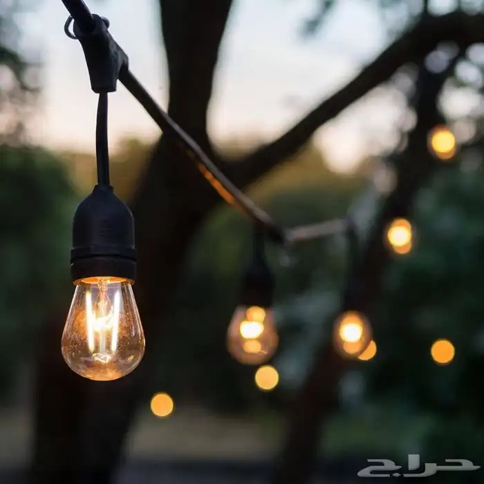 اضاءة العناقيد بالطاقة الشمسيه 3