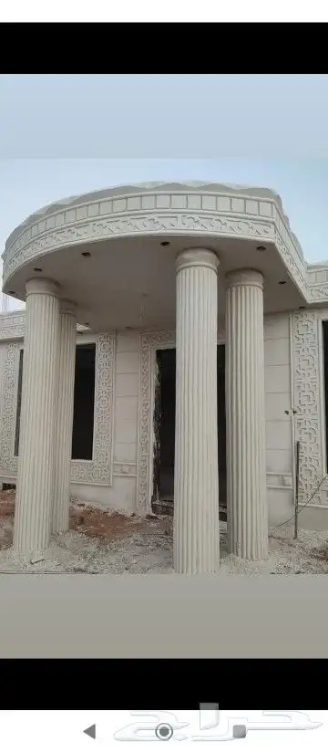 معلم ديكورات خارجيه بديل الحجر الطبيعي 7