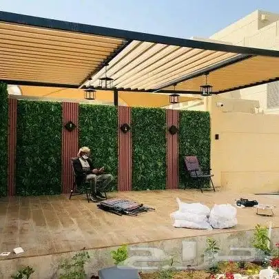 برجولات جلسات مظلات سواتر 5