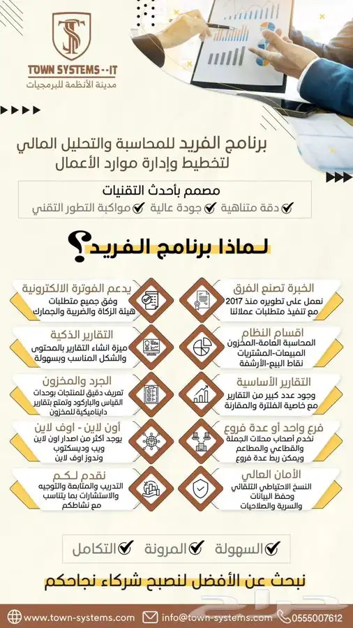 برنامج الفريد للمحاسبة والتحليل المالي محلات كبيرة و شركات 0