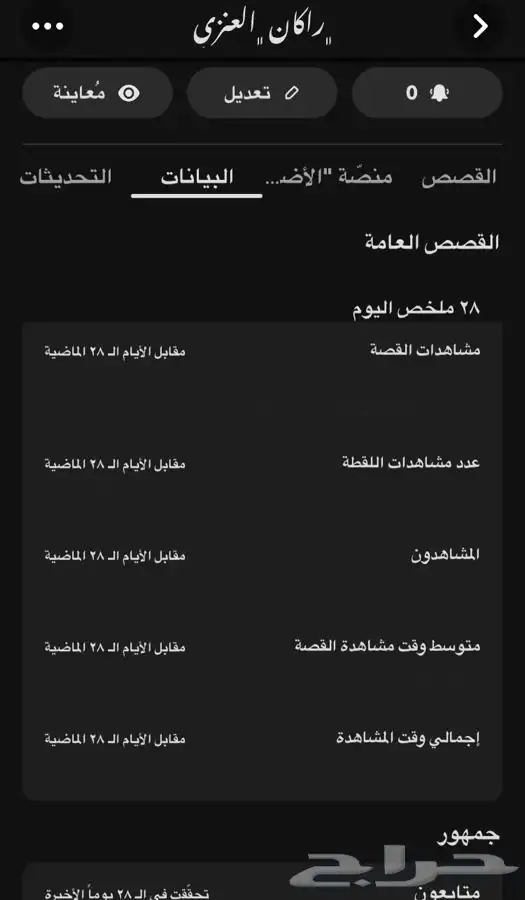 ملف تعريفي موثق مثل المشاهير و أسترجاع حسابات 3