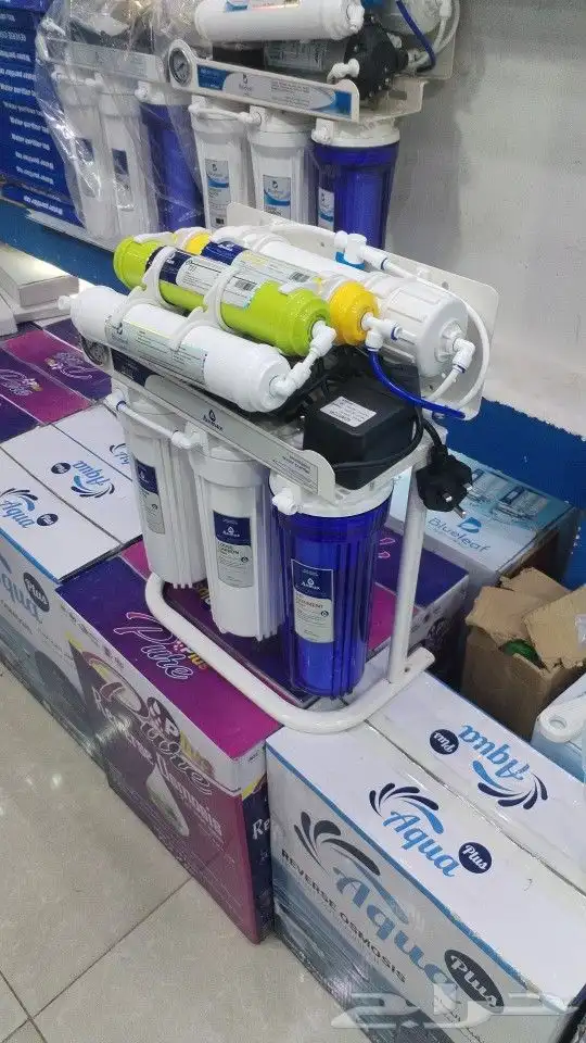 فلاتر تحليه المياه المنزلية جميع قطع غيار اجهزة برادة 10