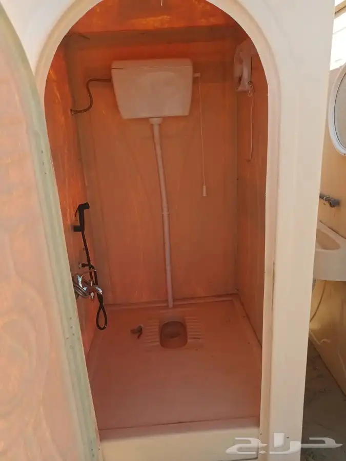 حمامات متنقلة فايبر جلاس 3