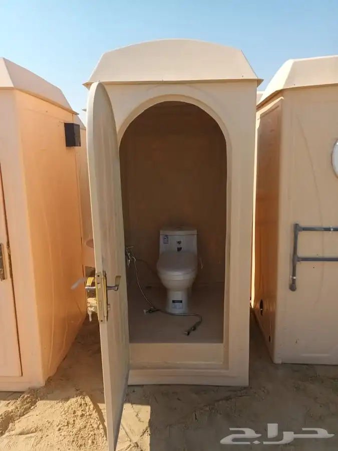 حمامات متنقلة فايبر جلاس 2