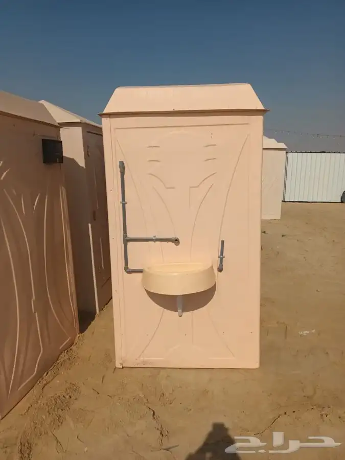 حمامات متنقلة فايبر جلاس 4