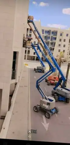 رافعة تلسكوبية شوكية للإيجار JCB ميرلو..سيزر لفت مان لفت ر 1