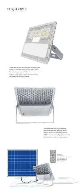 كشاف قوي جدا على الطاقة الشمسية 6300 شمعه بريموت تحكم . 8