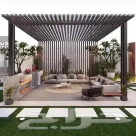 تنسيق وتصميم الحدائق 7