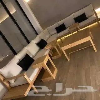 تفصيل كنب وجلسات داخليه وخارجيه وستائر حسب طلب جميع انواع 1