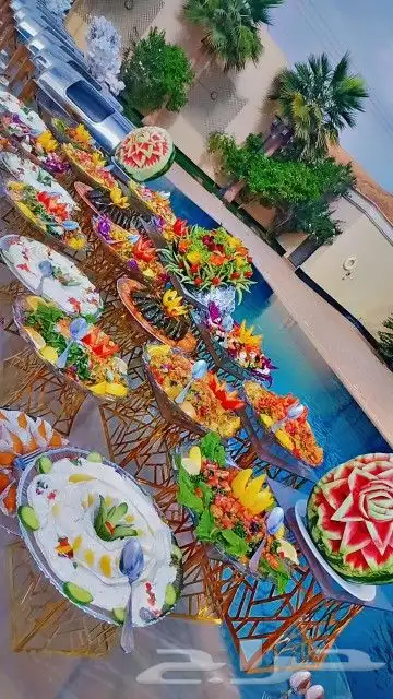 مطاعم بوفيه مفتوح وكوفي بريك وسناك للحفلات والزواجات 5
