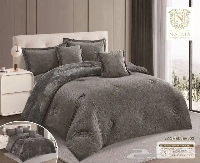 مفارش مخمل فرو ناعم متوسط الحشو 0