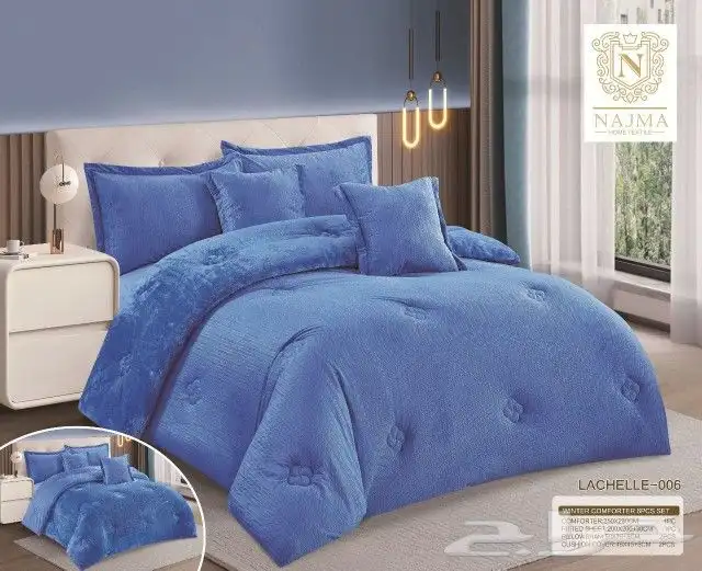 مفارش مخمل فرو ناعم متوسط الحشو 1