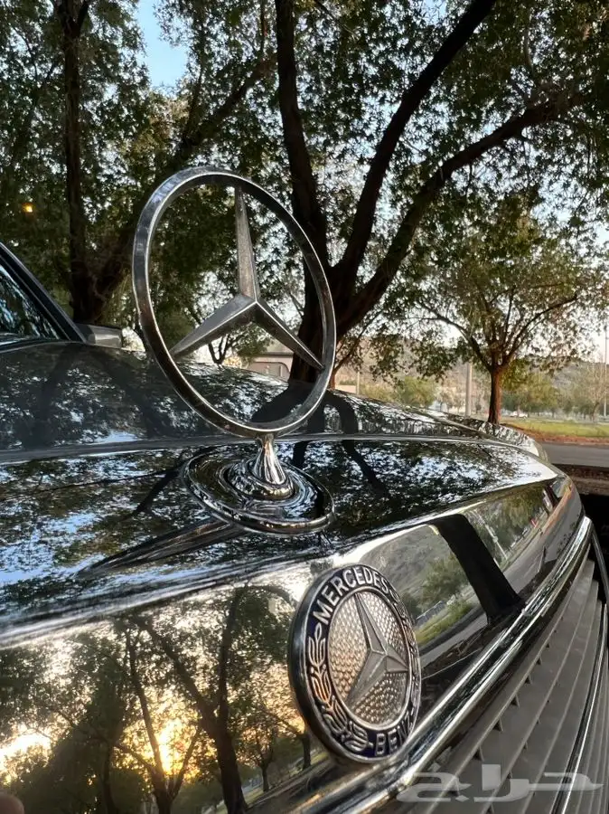 مرسيدس بنز 560SEL وارد اليابان 1990 بحالة الوكالة 77