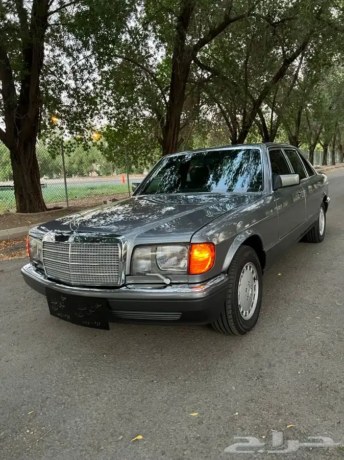 مرسيدس بنز 560SEL وارد اليابان 1990 بحالة الوكالة 1